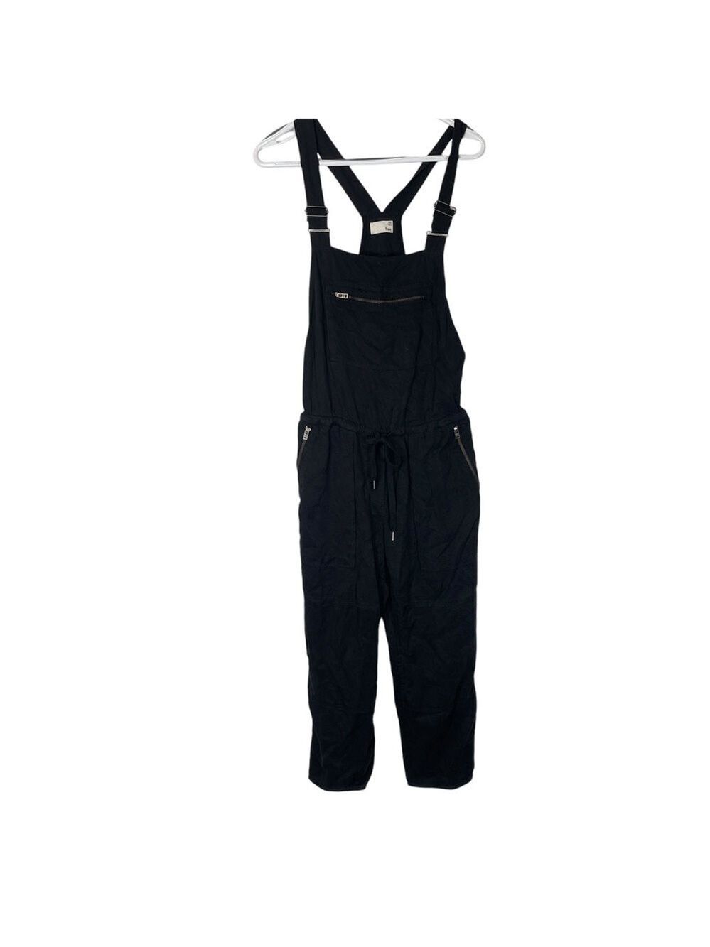Aritizia Wilfred Valleta Overalls size XS Black Adjustable Bohemian Casualcore